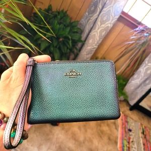 Coach Hologram Wristlet
